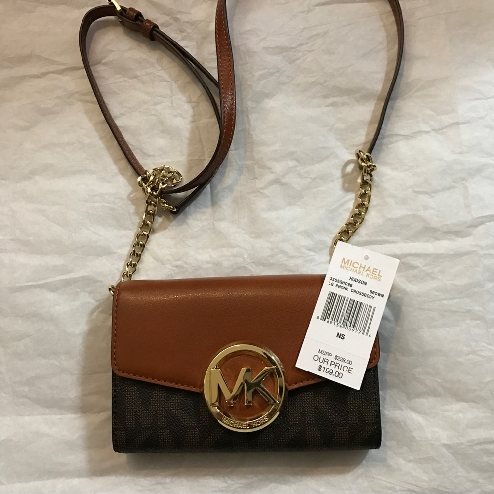 Michael kors Fulton crossbody brown