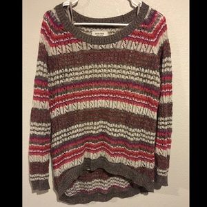 Sonoma Colorful Striped Sweater