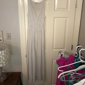 Beige Splendid cotton maxi dress