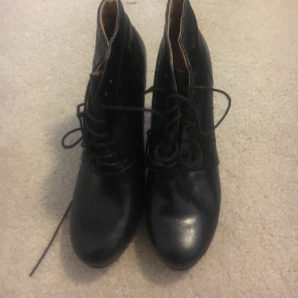 Nine West mini boot heels