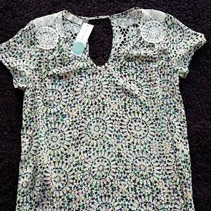 STITCHFIX Floral Design Top