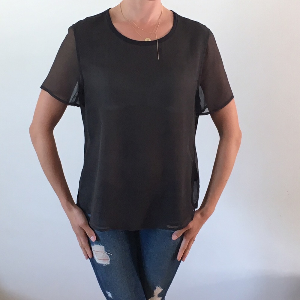 Silk t shirt