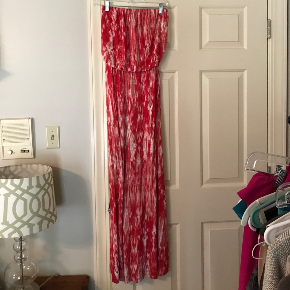 Strapless Velvet Brand Summer Maxi Dress