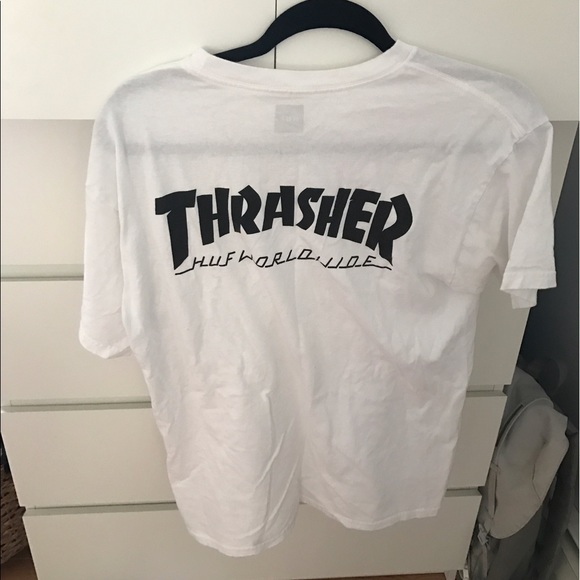 HUF Tops - HUF x THRASHER Tee