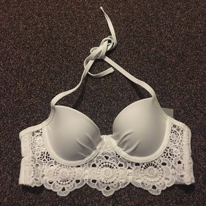 Aerie lightly lined bikini top 30a
