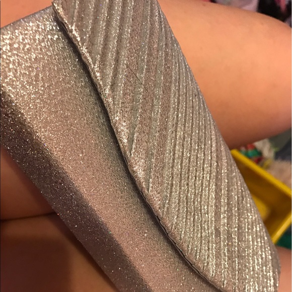 sparkly silver clutch/purse - Picture 1 of 4