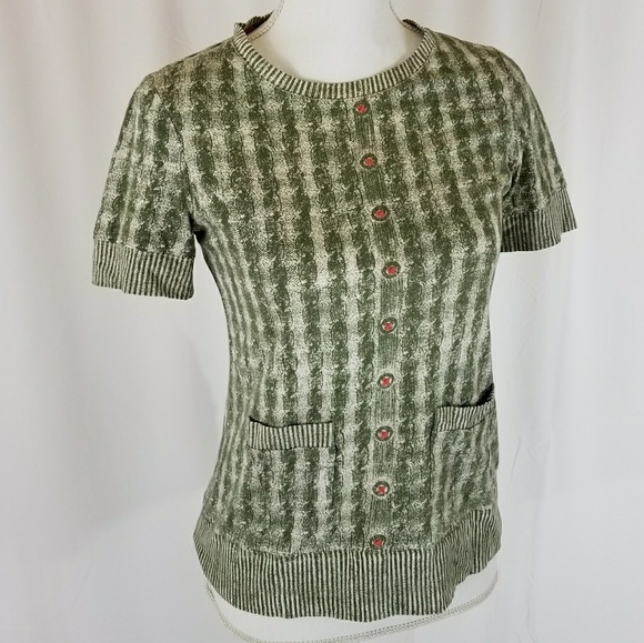 Anthropologie Tops - 🔮Anthro Pilcro Cardigan Print Top XS🔮