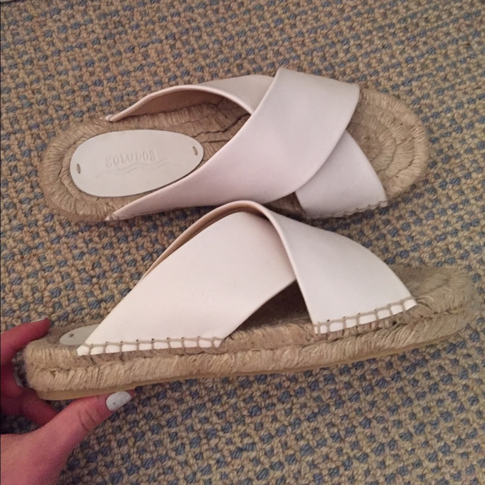 Brand new Soludos slip-on espadrilles sandals