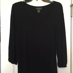 Banana republic black 3/4 shirt