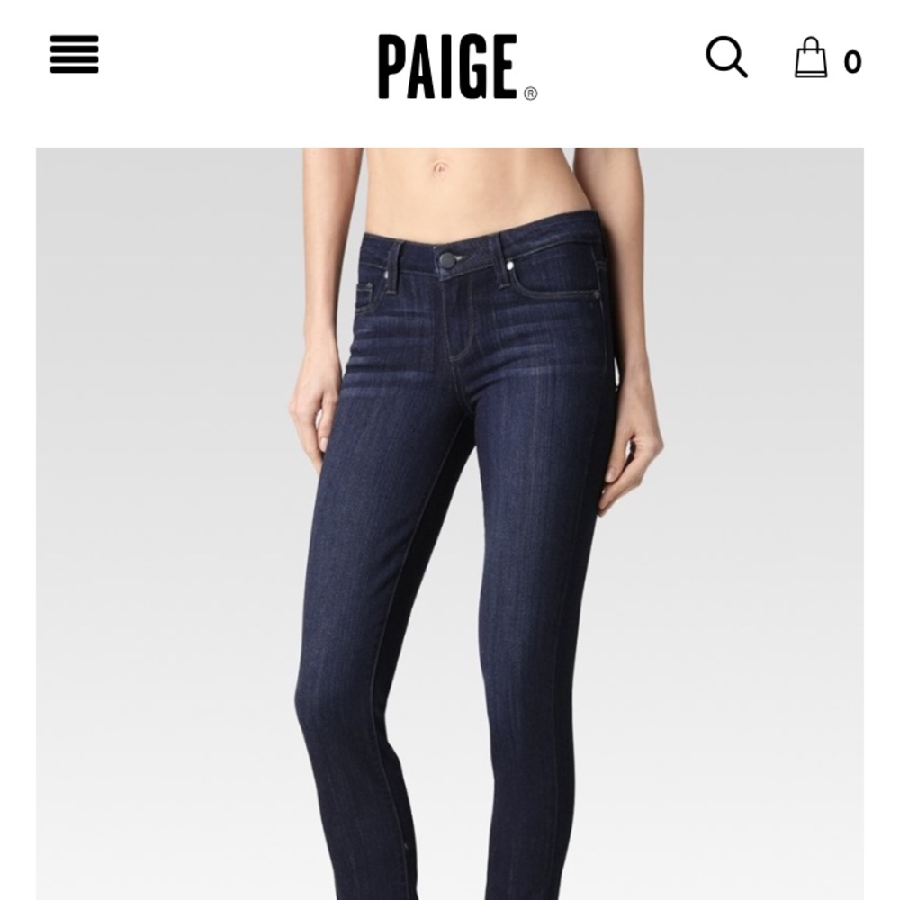 Paige Peg Super Skinny jeans