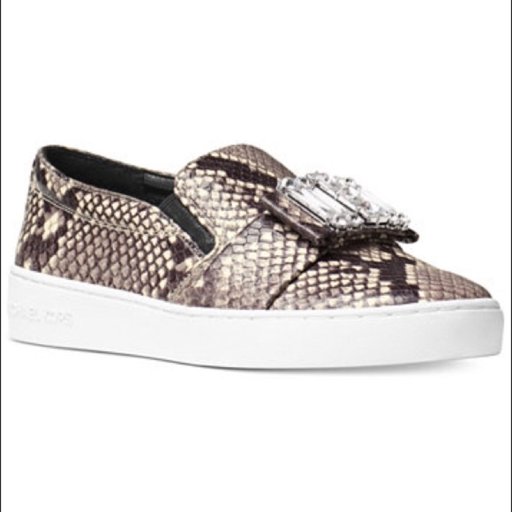 Michael Kors Michelle Slip-on Embellished Sneaker
