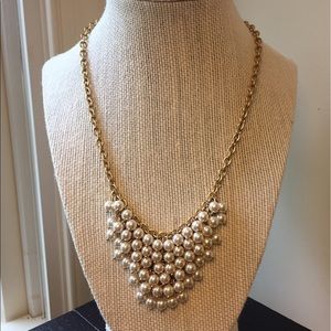 J.Crew Pearl Statement Necklace