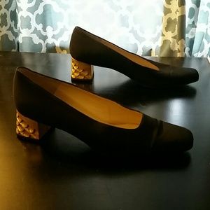 Authentic Christian Louboutin black heels