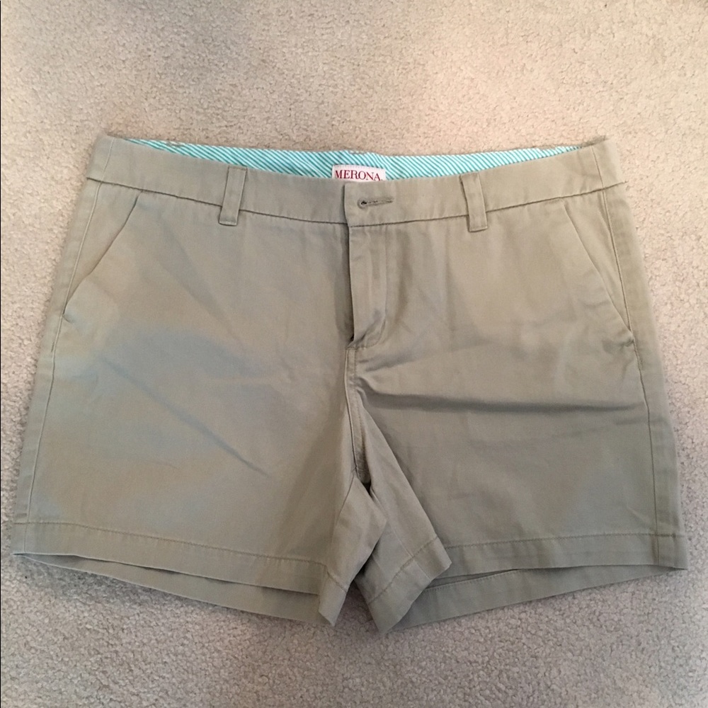 Women's khaki shorts