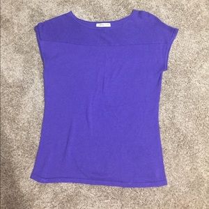 Coldwater Creek Purple Top X-SMALL