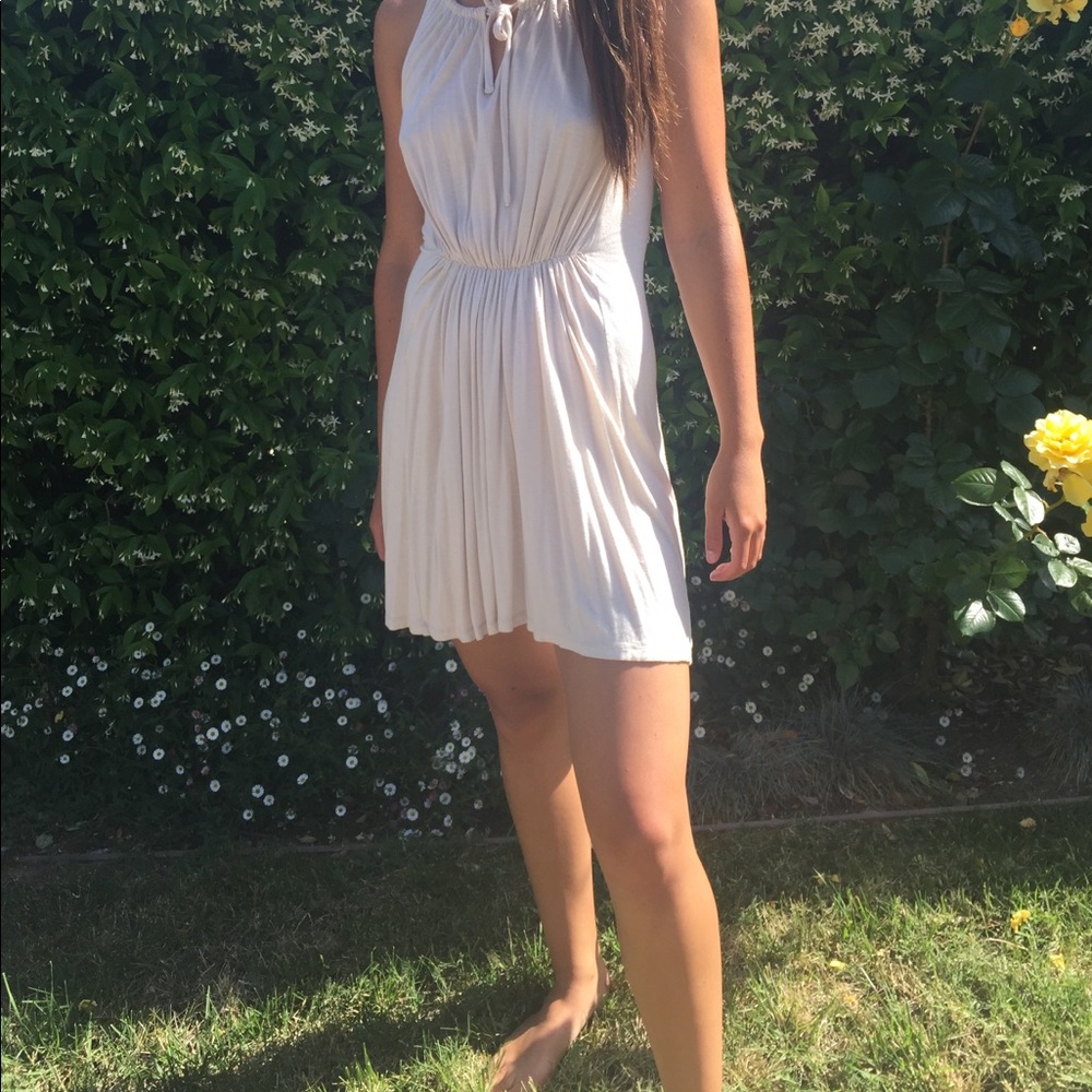 Cream Love21 dress