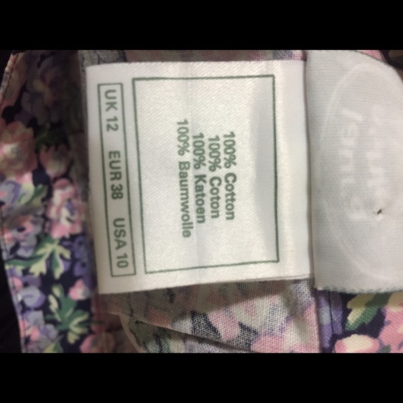 Vintage Floral cotton skirt - Picture 4 of 4