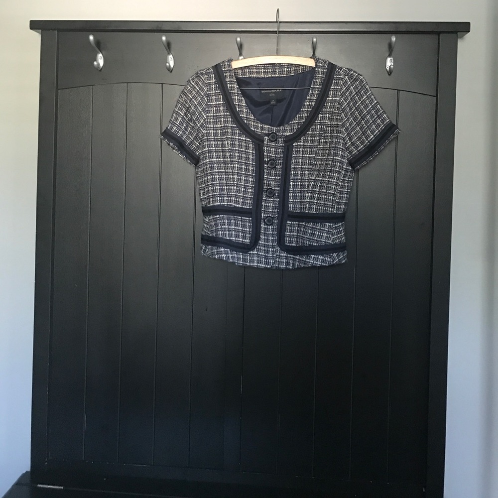Banana Republic Crop Blazer
