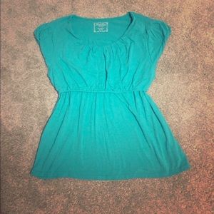 Motherhood Nursing Turquoise Shirt XL