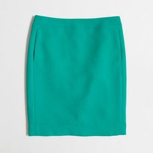 J. Crew Crepe Pencil Skirt