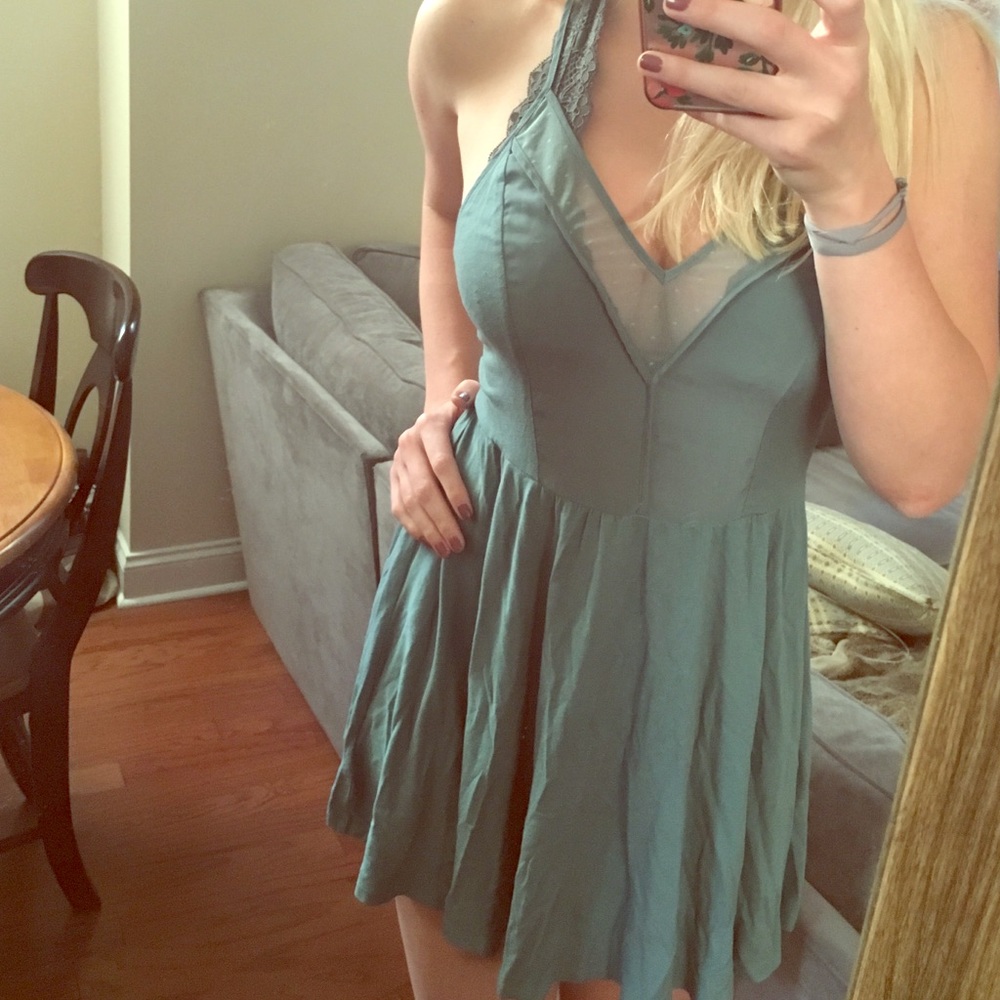 Urban Outfitters Detailed Skater Dress