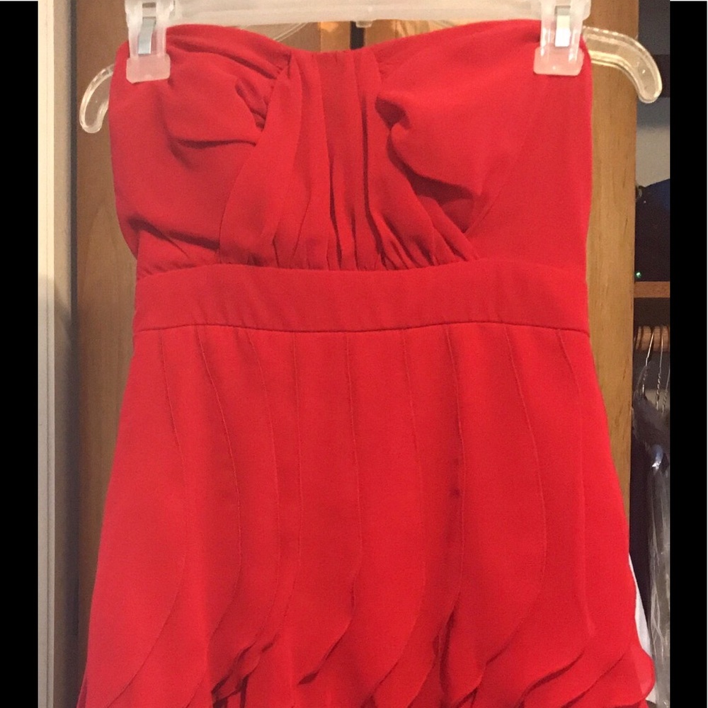 Red fun, flirty dress!