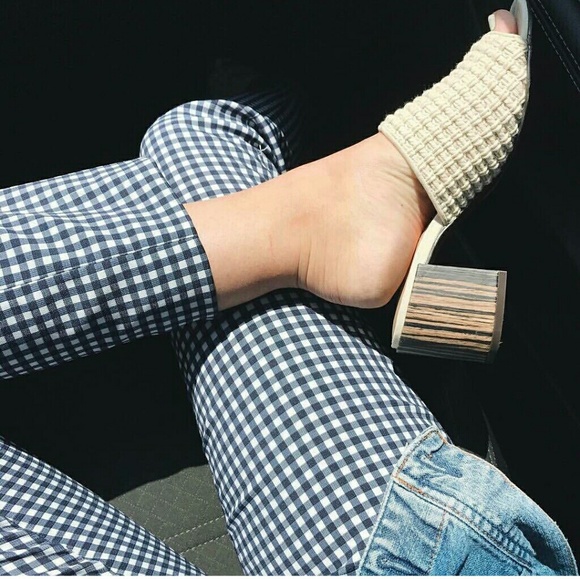 24W PLUS Gingham Ankle Crop Victoria Beckham - Picture 5 of 8