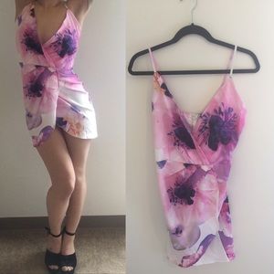 NLW Pink Floral Sun dress