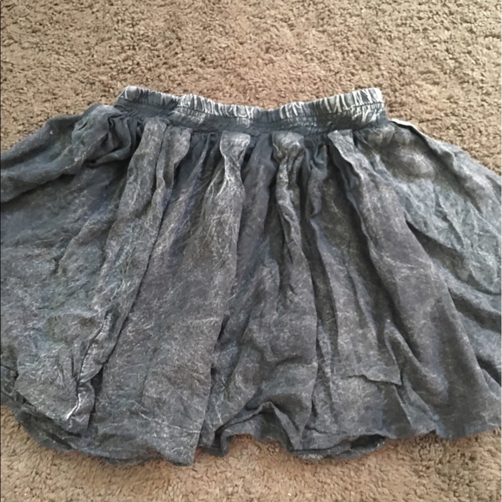 BRANDY MELVILLE ACID WASH SKATER SKIRT / NWOT