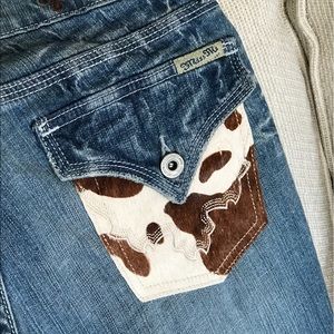 MissMe Jeans Western embellishment