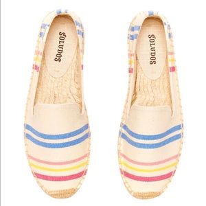 NWT🎊 Soludos 'Candy Stripe Smoking Slipper'