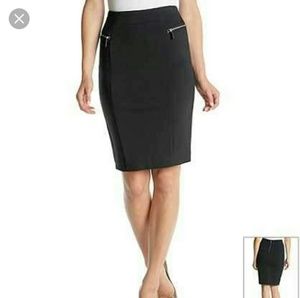 NWT Michael kors Zip ponte skirt
