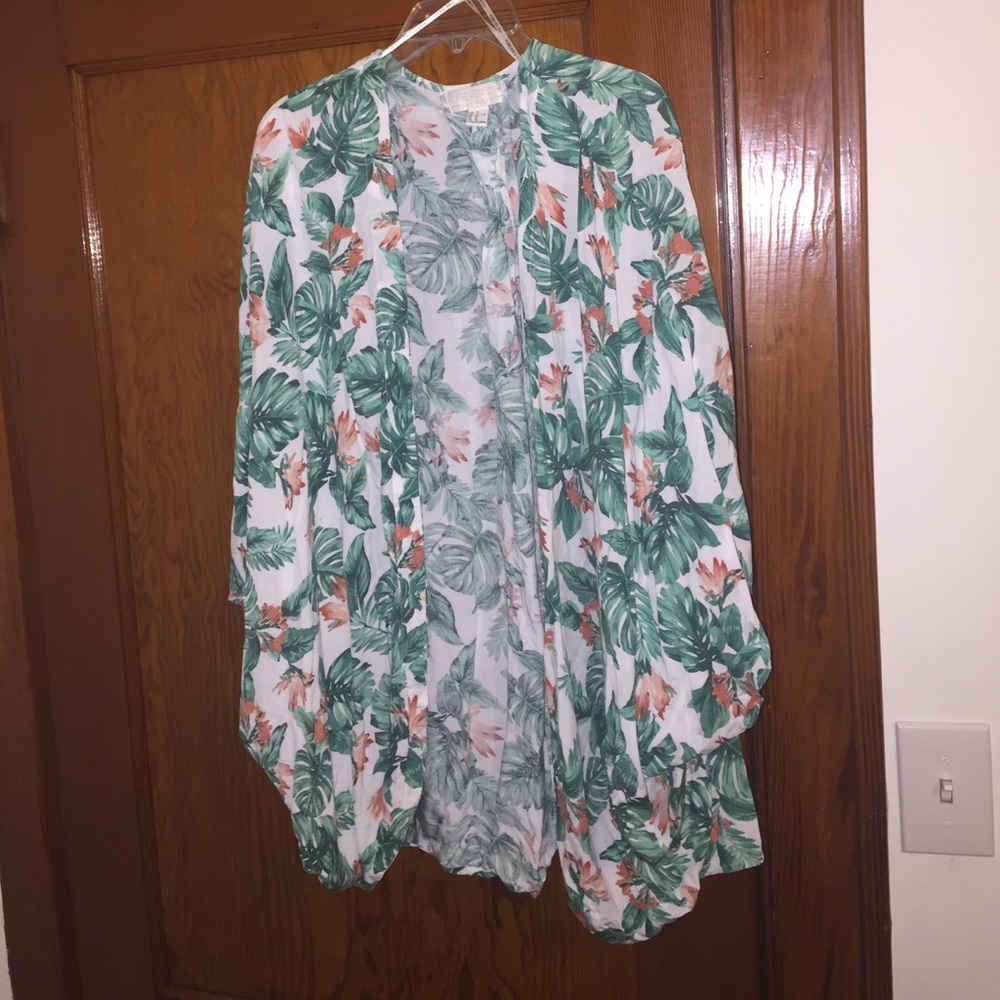 Floral Coverup/Cardigan