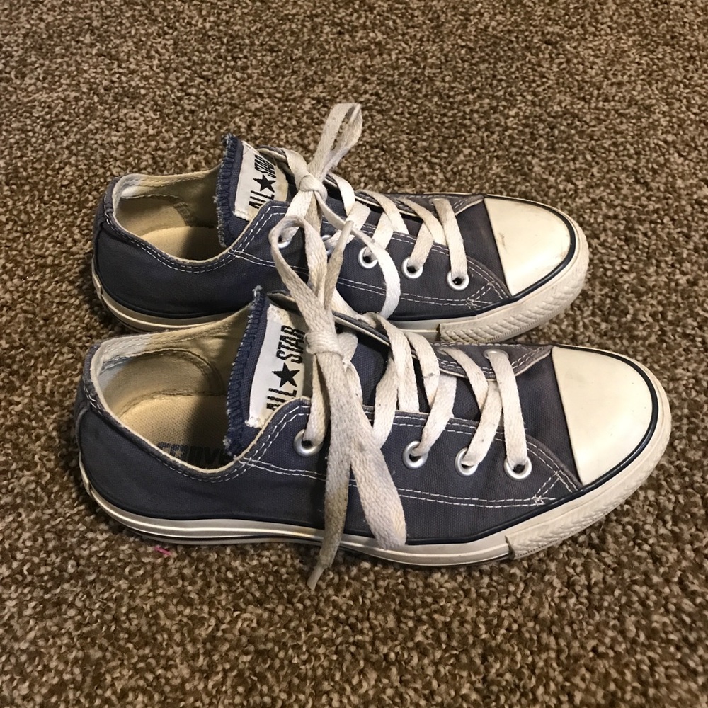 Navy Blue Converse