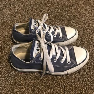 Navy Blue Converse