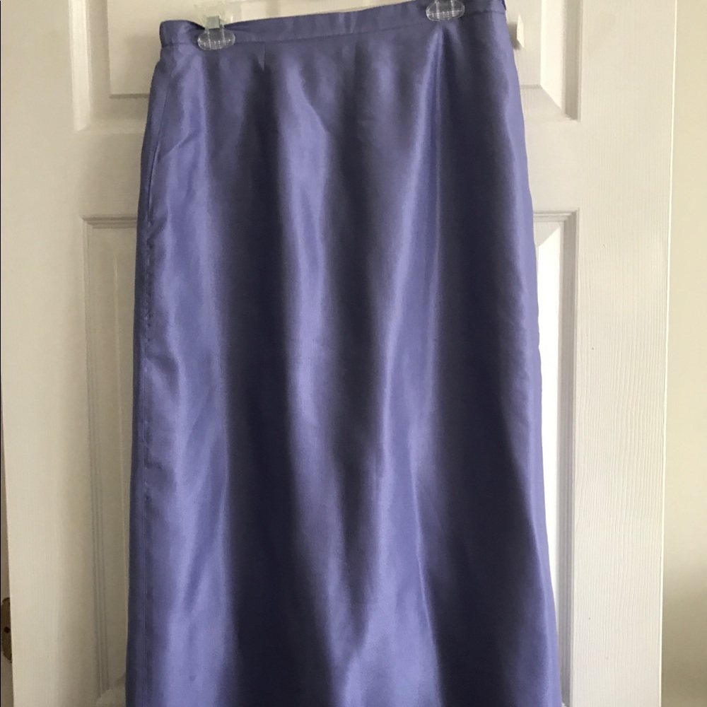 NWT Ann Trinity Perwinkle Maxi Skirt