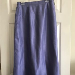 NWT Ann Trinity Perwinkle Maxi Skirt
