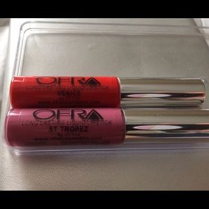 Full size Ofra long lasting liquid lipsticks