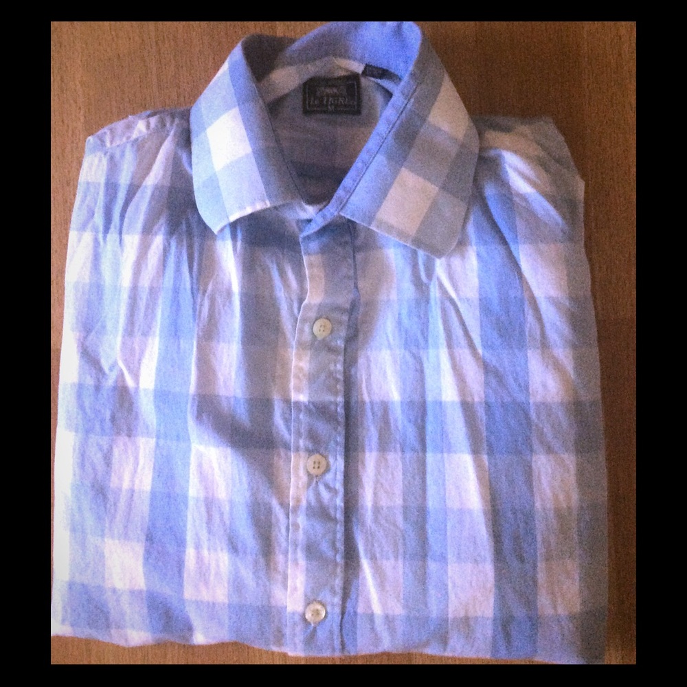 Blue checkered Dress-Shirt
