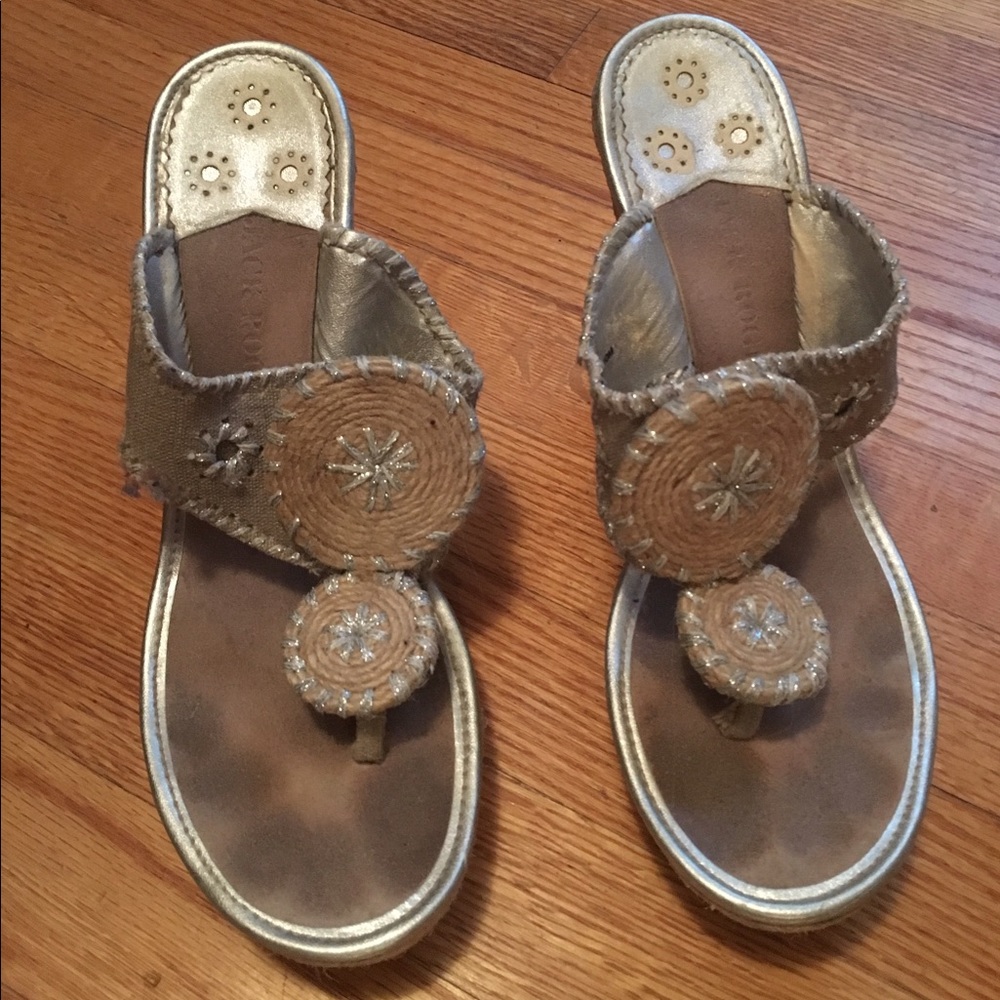 Jack Rogers high-wedge sandal