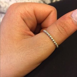 Authentic Pandora eternal clouds rings size 56