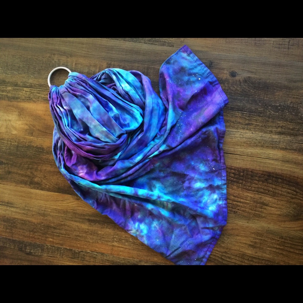 SOLDCustom galaxy ring sling
