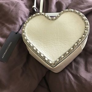 RebeccaMinkoff Chain Heart Crossbody