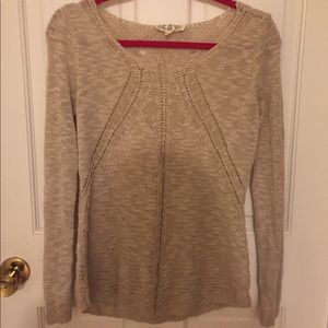 Cream colored sweater
