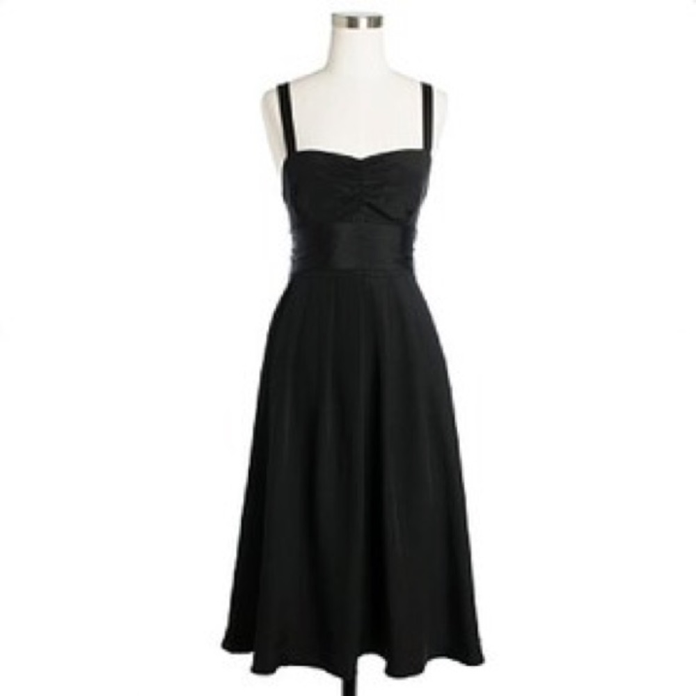 J. Crew Silk Tricotine Cocktail Dress Rebecca 2