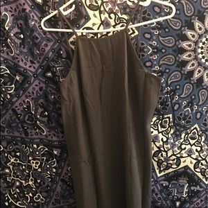 Forever 21 grey halter dress