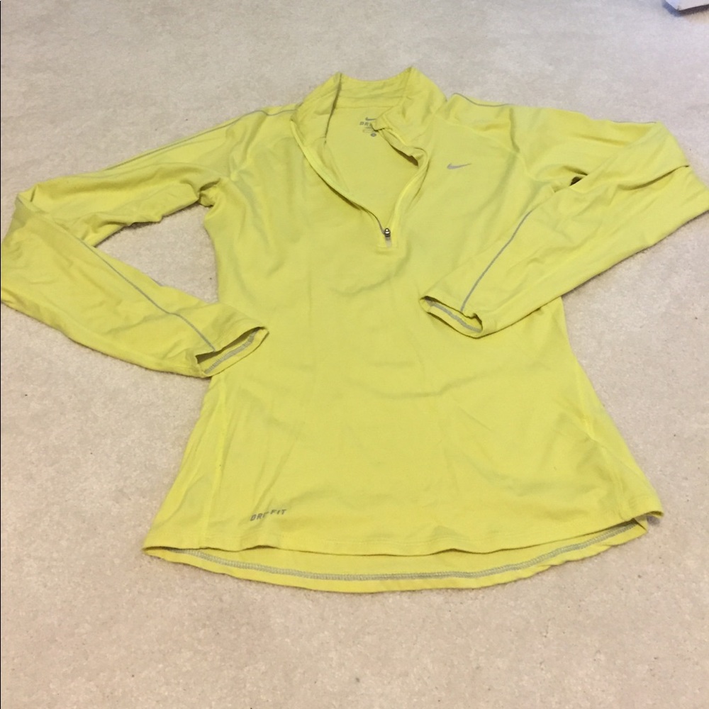 Nike Dri-Fit half zip running shirt.