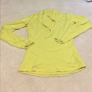 Nike Dri-Fit half zip running shirt.