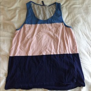 H&M divided blue label M tank