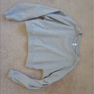 American Apparel Tops - American Apparel Grey Crew Neck Cropped Sweatshirt American Apparel Tops - American Apparel Grey Crew Neck Cropped Sweatshirt